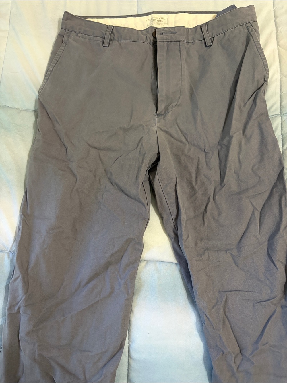 Dockers Men's Blue/Gray Chino Pants